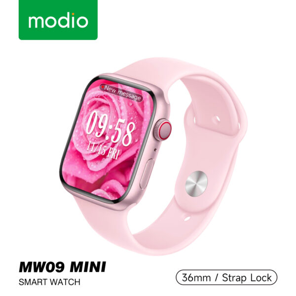 ساعة Modio MW09 سوبر ميني الذكية مقاس 40 مم